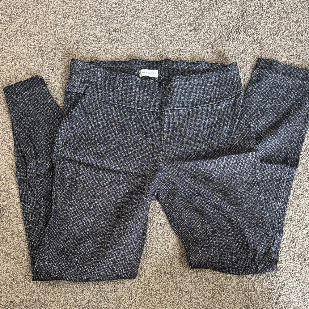 Black and White Patterned Trouser